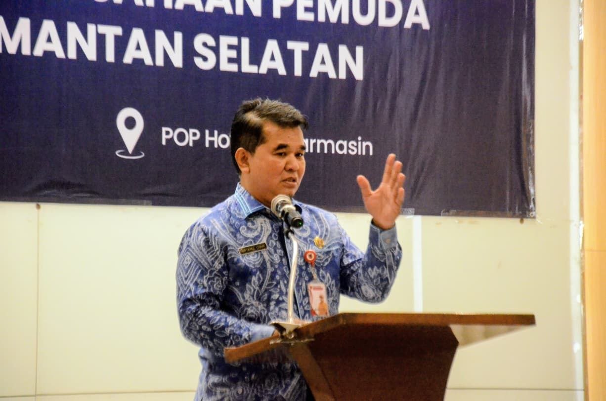 Hadiri Pelantikan Pengurus FKP, Gubernur Kalsel Inginkan Bangun Bersama Ekosistem Kewirausahaan Muda