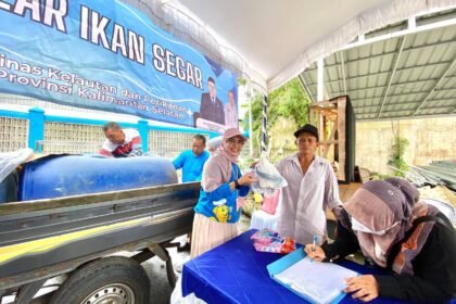 Dislutkan Kalsel Berpartisipasi Pada Kegiatan Pasar Murah, Wujud Dukung Stabilitas Pangan dan Peningkatan Konsumsi Ikan di Masyarakat