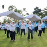 Meriahkan Hari Bakti PU ke-80, Dinas PUPR Kalsel Gelar Family Gathering di Kebun Raya Banua