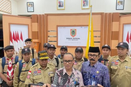 Pemprov Kalsel Kirimkan 9 Tagana dan Satgas Pramuka Peduli yang Terbaik ke Sumatera Barat