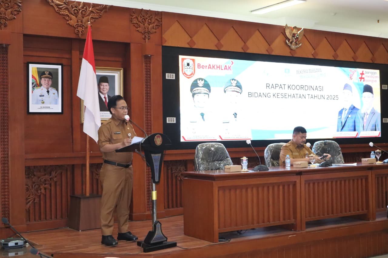 Pemprov Kalsel Gelar Rapat Koordinasi Bidang Kesehatan 2025 Dorong Penguatan Kebijakan Kabupaten/Kota Sehat di Kalsel