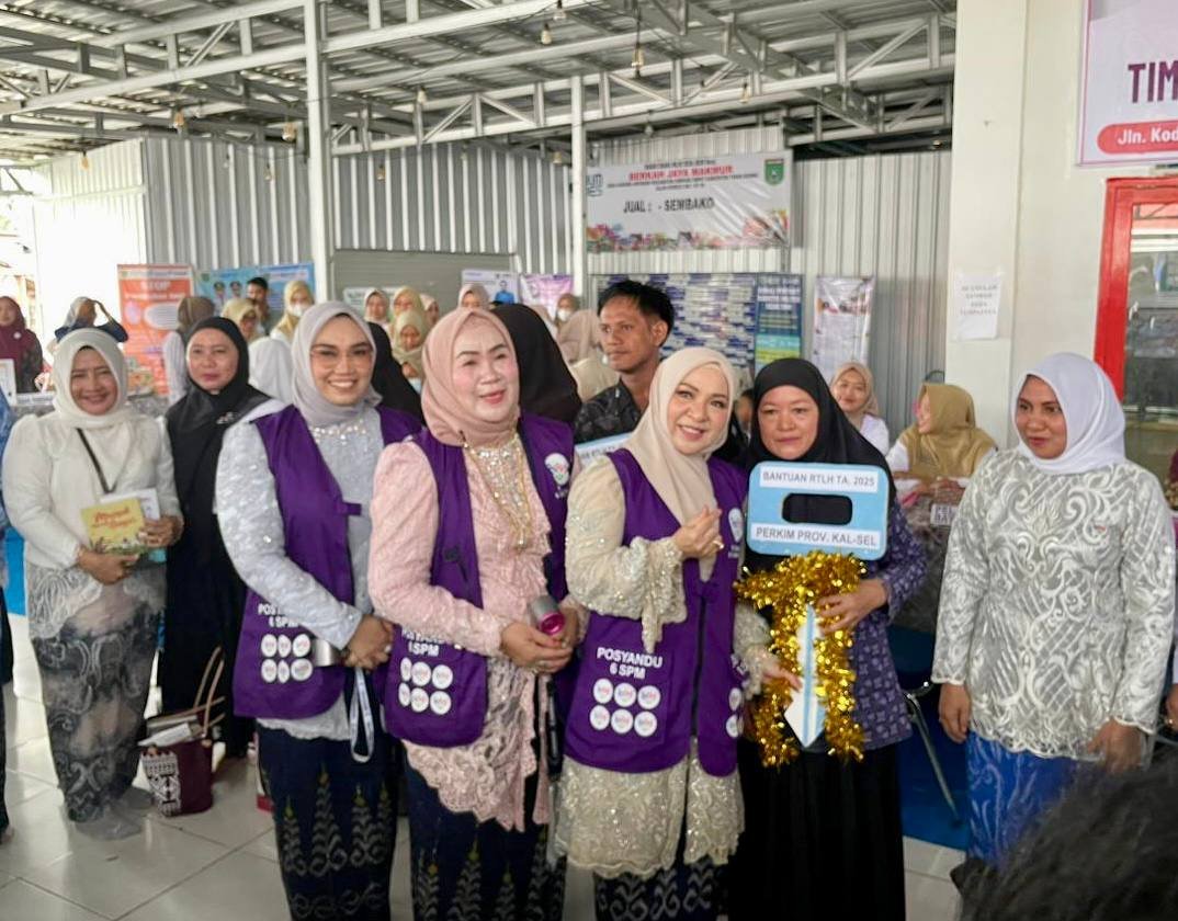 TP Posyandu Wasaka Kalsel Perkuat Pembinaan SPM Lewat Kunjungan ke Posyandu Pinus Tanah Bumbu