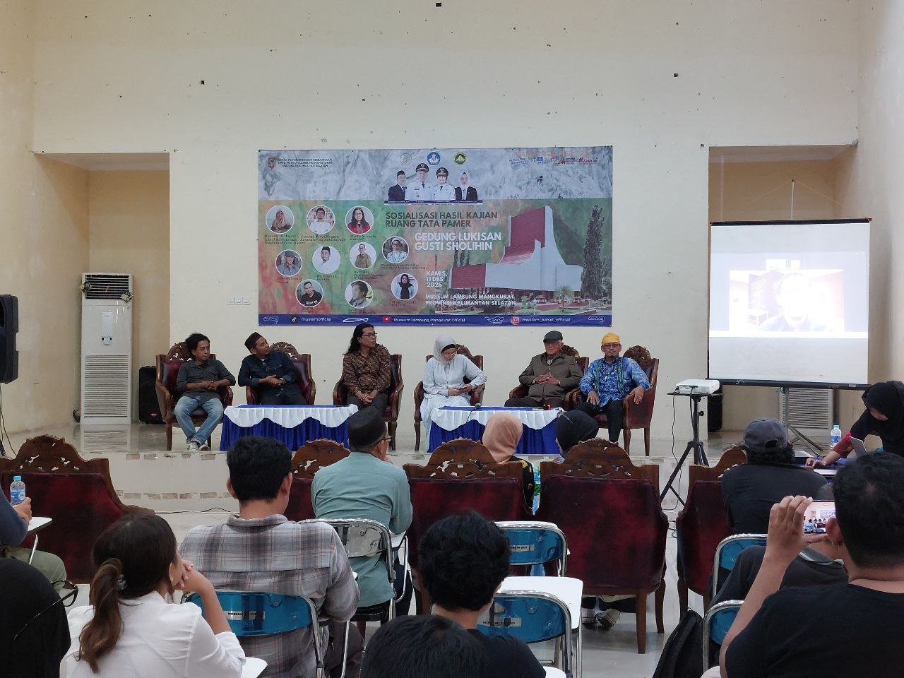 Museum Lambung Mangkurat Gelar Sosialisasi Tata Pamer Lukisan Gusti Solihin