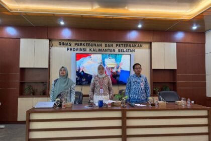 Disbunnak Kalsel Perkuat Kolaborasi Informasi Pembangunan Sektor Perkebunan dan Peternakan di Banua