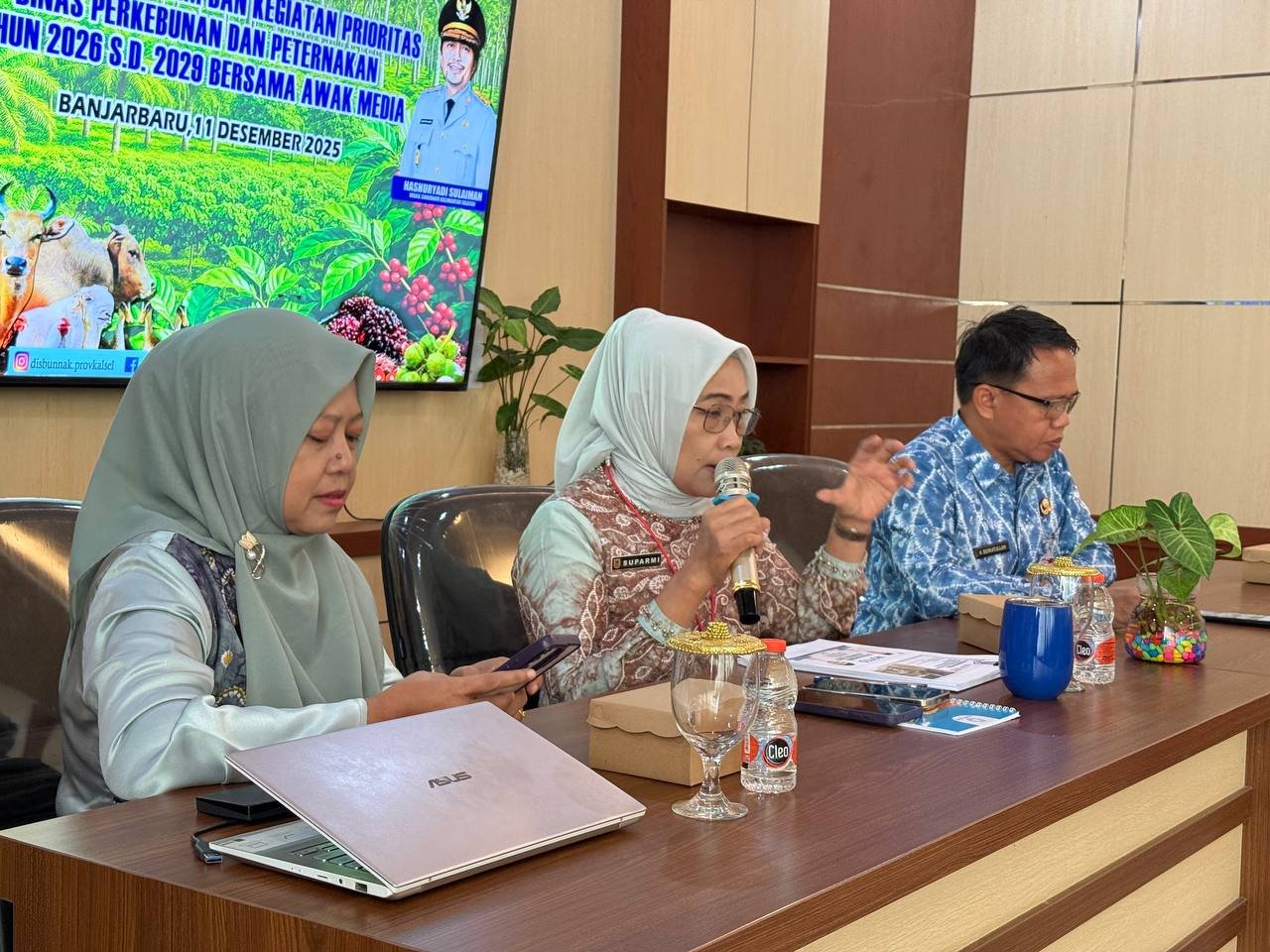 Disbunnak Kalsel Gelar Sosialisasi Program dan Kegiatan Prioritas Tahun 2026 hingga 2029 Bersama Awak Media
