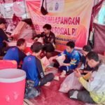 Bantu Dapur Umum, Tagana Kalsel Siapkan 6.000 Porsi Makan Setiap Harinya di Kabupaten Aceh Tamiang
