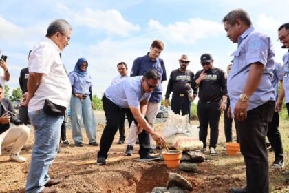 IMI Kalsel Lakukan Peletakan Batu Pertama Pembangunan Kantor Sekretariat di Banjarbaru