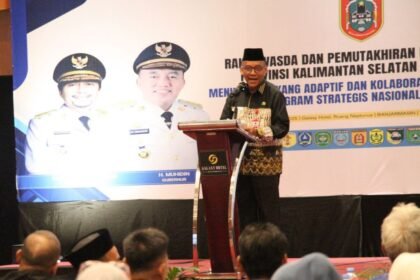 Gubernur Kalsel Dorong Penguatan Kolaborasi Pengawasan pada Rakorwasda dan Pemutakhiran TLHP APIP 2025