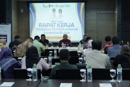 Dispora Kalsel Perkuat Sinergi Pembinaan Prestasi Lewat Rakor Keolahragaan