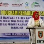 81 Klien Resmi Menyelesaikan Program Rehabilitasi Sosial Angkatan VIII di Panti Rehabilitasi Sosial Tuna Sosial (PRSTS) Barakat Cangkal Bacari