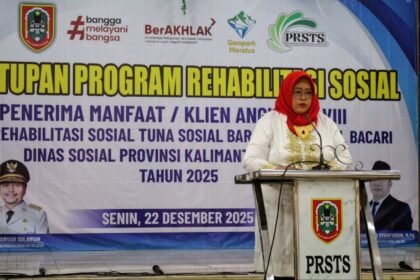 81 Klien Resmi Menyelesaikan Program Rehabilitasi Sosial Angkatan VIII di Panti Rehabilitasi Sosial Tuna Sosial (PRSTS) Barakat Cangkal Bacari