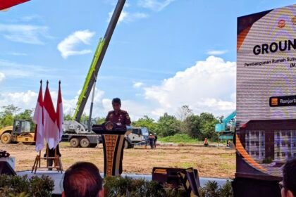 Groundbreaking Rusun Pegawai Kejati Kalsel, Ditarget Rampung 10 Bulan