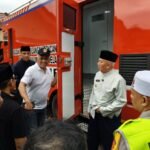 Menjelang Momen 5 Rajab, Gubernur Kalsel Tinjau Fasilitas Toilet Bantuan Pusat di Posko Fajar Harapan