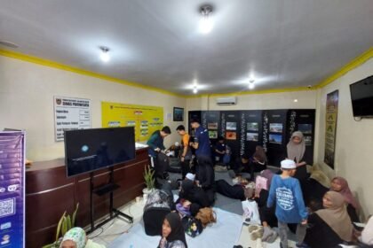 Posko 2 Dispar Kalsel Padati Jemaah 5 Rajab, Sediakan Konsumsi dan Layanan Kesehatan Gratis