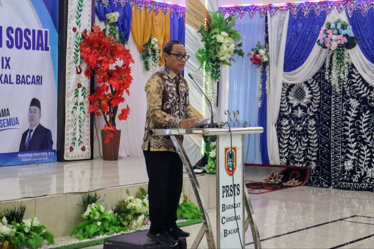 Dinsos Kalsel Buka Program Rehabilitasi Sosial PRSTS Barakat Cangkal Bacari Angkatan IX Tahun 2026