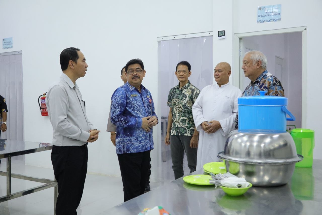 Apresiasi Kelengkapan Fasilitas, Pemprov Kalsel Resmikan Satuan Pelayanan Pemenuhan Gizi Kelayan Timur