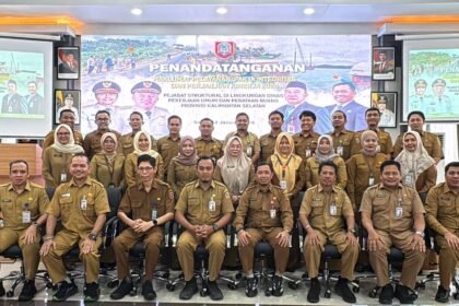 Dinas PUPR Kalsel Mantapkan Program Prioritas Lewat Penandatanganan Perjanjian Kinerja 2026