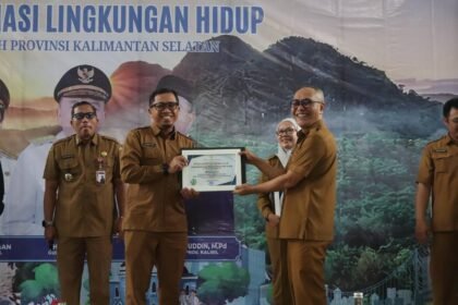 Dinas PUPR Kalsel Peringkat Kedua Penghargaan Rendah Karbon dan Ketahanan Iklim