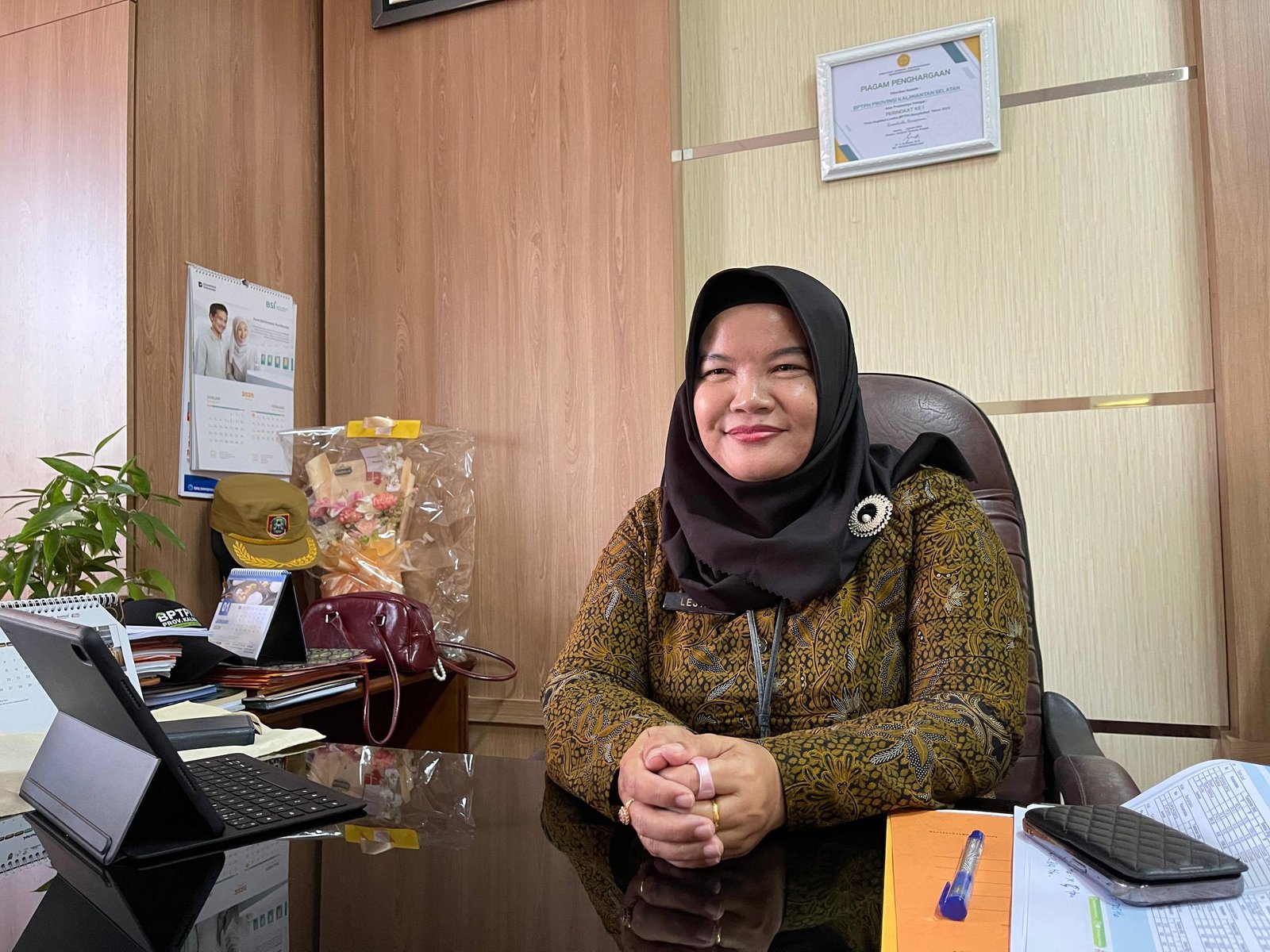 BPTPH Kalsel Lakukan Pendataan Dampak Banjir Terhadap Lahan Pertanian, Untuk Dasar Bantuan Petani