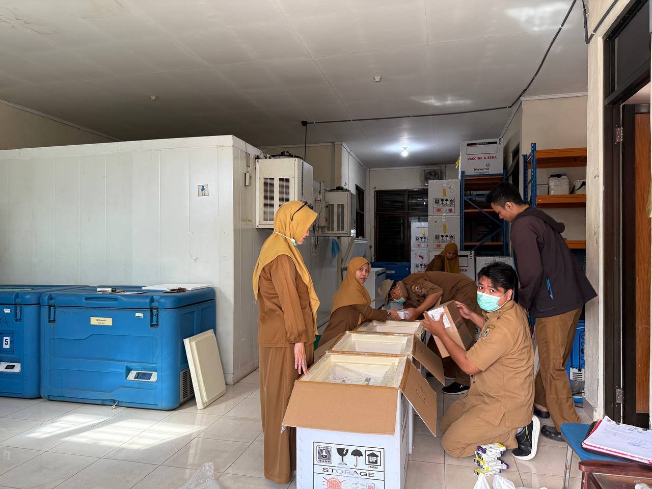 Dukung Pelayanan Kesehatan Masyarakat, UPTD Instalasi Farmasi Dinas Kesehatan Kalsel Jamin Ketersediaan Obat Program Prioritas Kesehatan