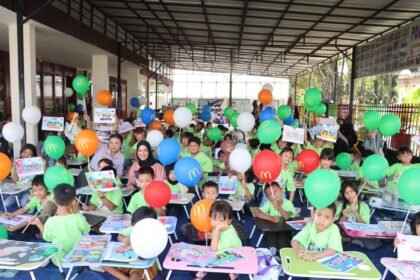 Stimulasi Kreativitas Motorik Sejak Usia Dini, PAUD Citra Indonesia Bersama McDonald’s Gelar Activity Mewarnai Goes to School