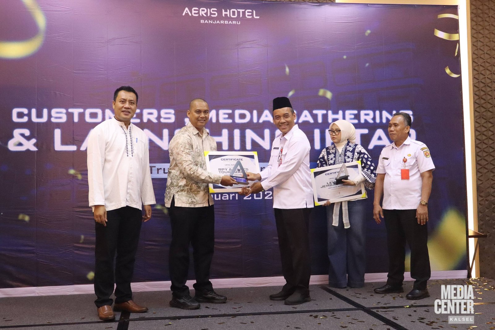 Gubernur Kalsel Hadiri Customer Media Gathering dan Launching Iftar Aeris Hotel Banjarbaru