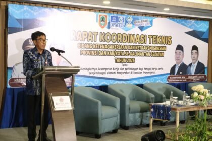 Disnakertrans Kalsel Perkuat Sinergi Daerah, Dorong Kesempatan Kerja dan Perlindungan Tenaga Kerja