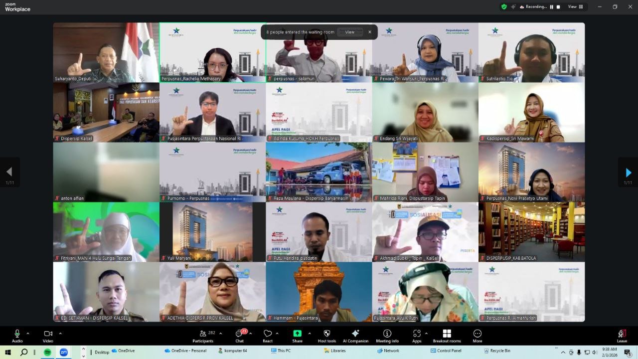 Perkuat Layanan Berbasis TIK, Dispersip Kalsel Kenalkan Koleksi Digital Perpustakaan