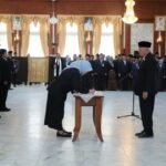 Gubernur Muhidin Lantik 292 Pejabat, Tekankan Digitalisasi Pelayanan Publik