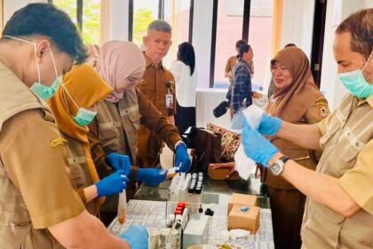 Jamin Keamanan Pangan, UPTD Balai Laboratorium Kesehatan Provinsi Kalimantan Selatan Laksanakan Pemeriksaan Food Safety