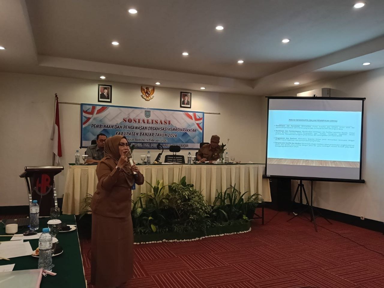 Kesbangpol Kalsel Tekankan Kewajiban Pelaporan Ormas di Kabupaten Banjar