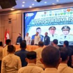 Rakor Trantibumlinmas, Satpol PP dan Damkar Kalsel Perkuat Sinergi Dukung Visi Misi Gubernur