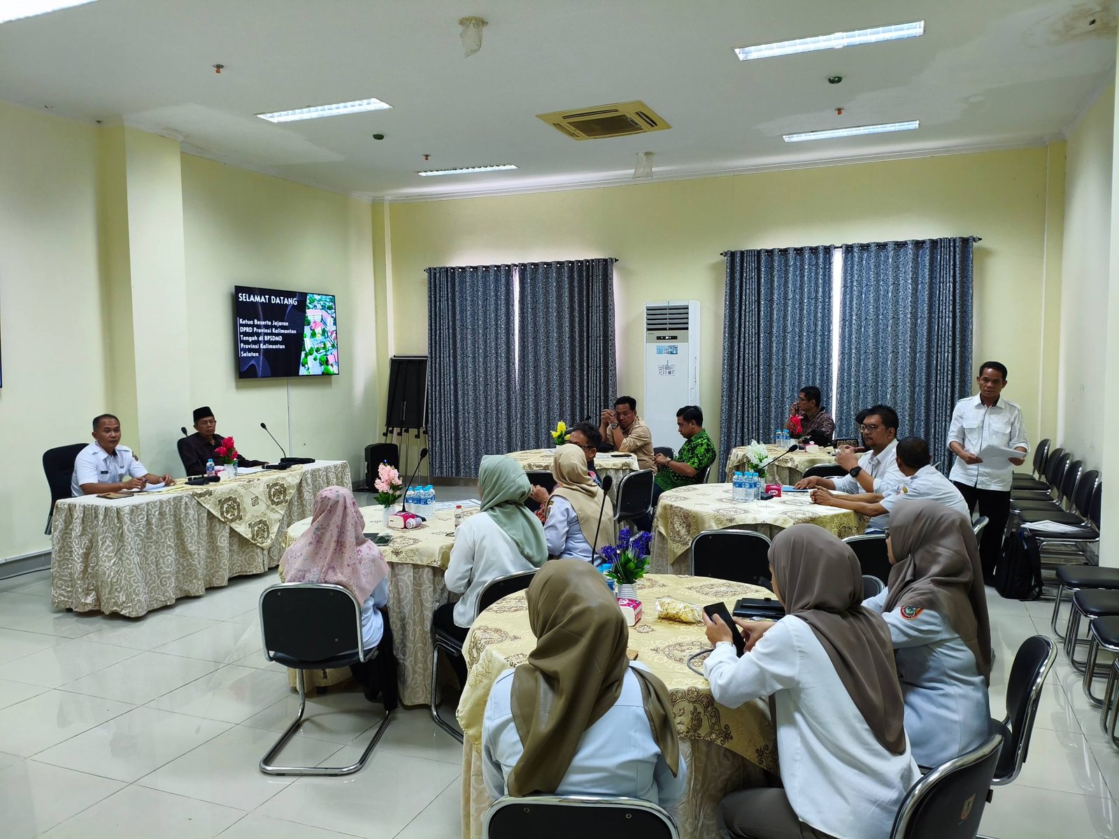 Dorong ASN Berdaya Saing, BPSDMD Kalsel dan DPRD Kalteng Bahas Penguatan SDM Aparatur