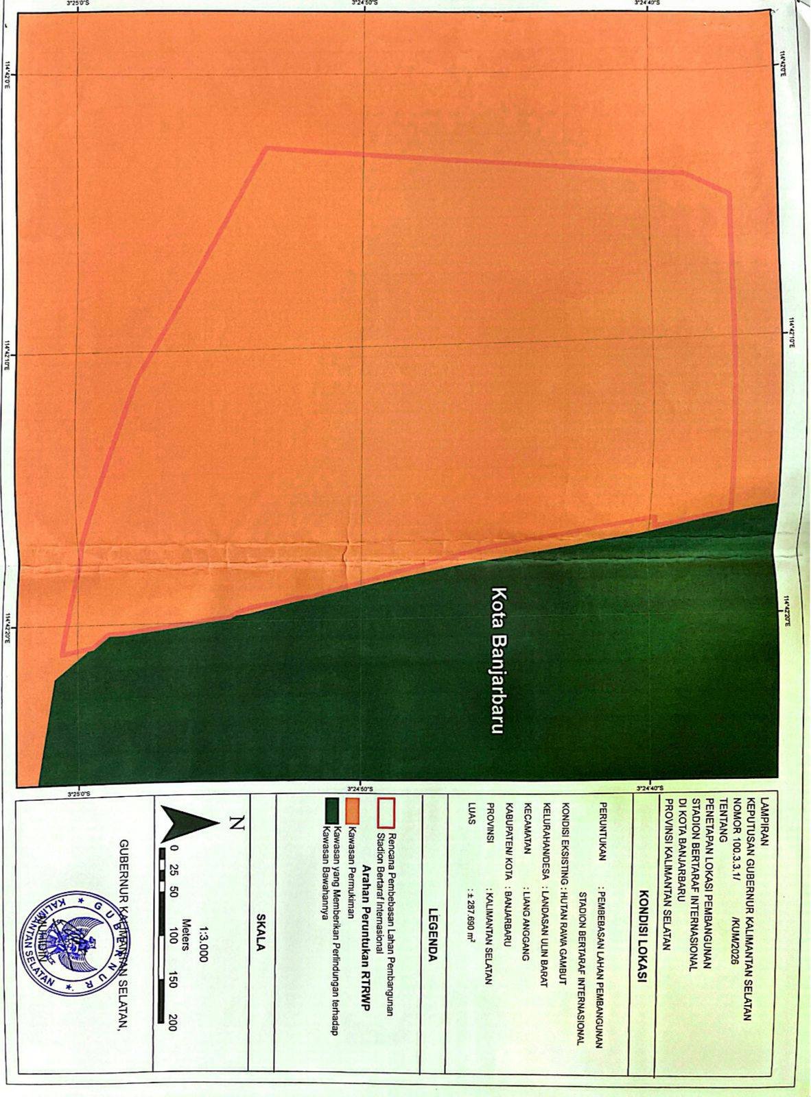 Pemprov Kalsel Tetapkan Lokasi Pembangunan Stadion Internasional di Landasan Ulin Barat, Lahan 28,7 Hektare Disiapkan