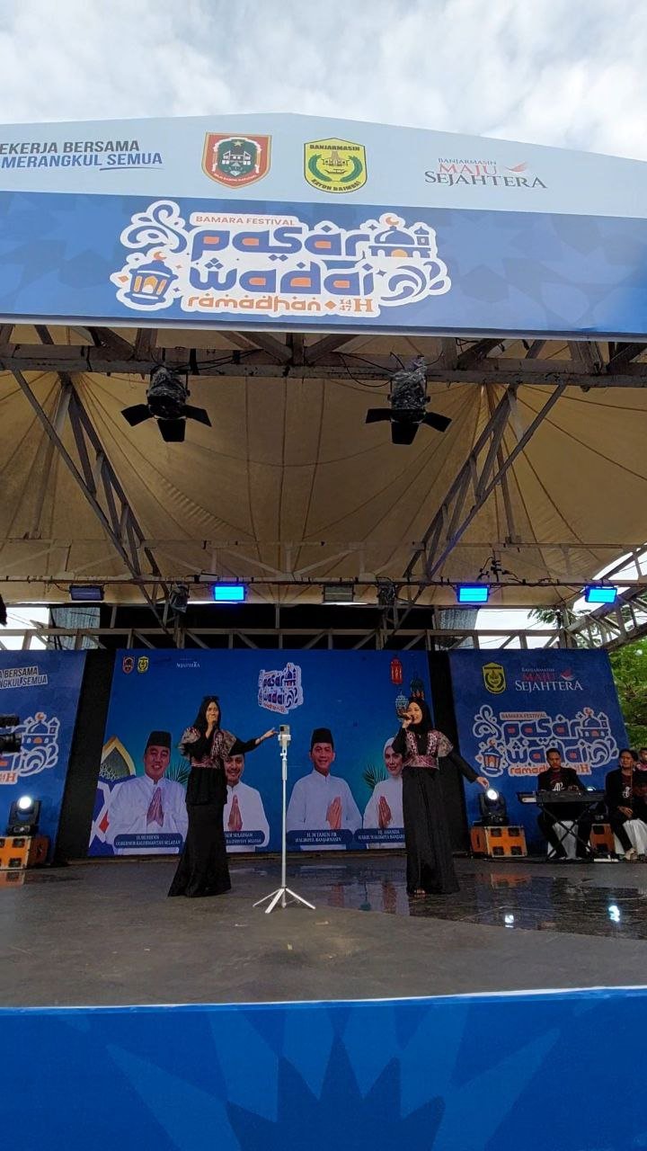 Taman Budaya Kalsel Hadirkan Pertunjukan Seni Tradisional di Pasar Wadai Ramadan 1447 H