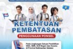 Tingkatkan Fokus Belajar, Disdikbud Kalsel Batasi Penggunaan Ponsel bagi Siswa