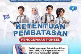 Tingkatkan Fokus Belajar, Disdikbud Kalsel Batasi Penggunaan Ponsel bagi Siswa