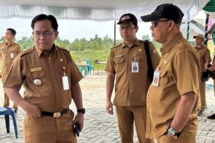 Pastikan Kesiapan Safari Ramadan, Biro Kesra Kalsel Tinjau RTH Jembatan Barito