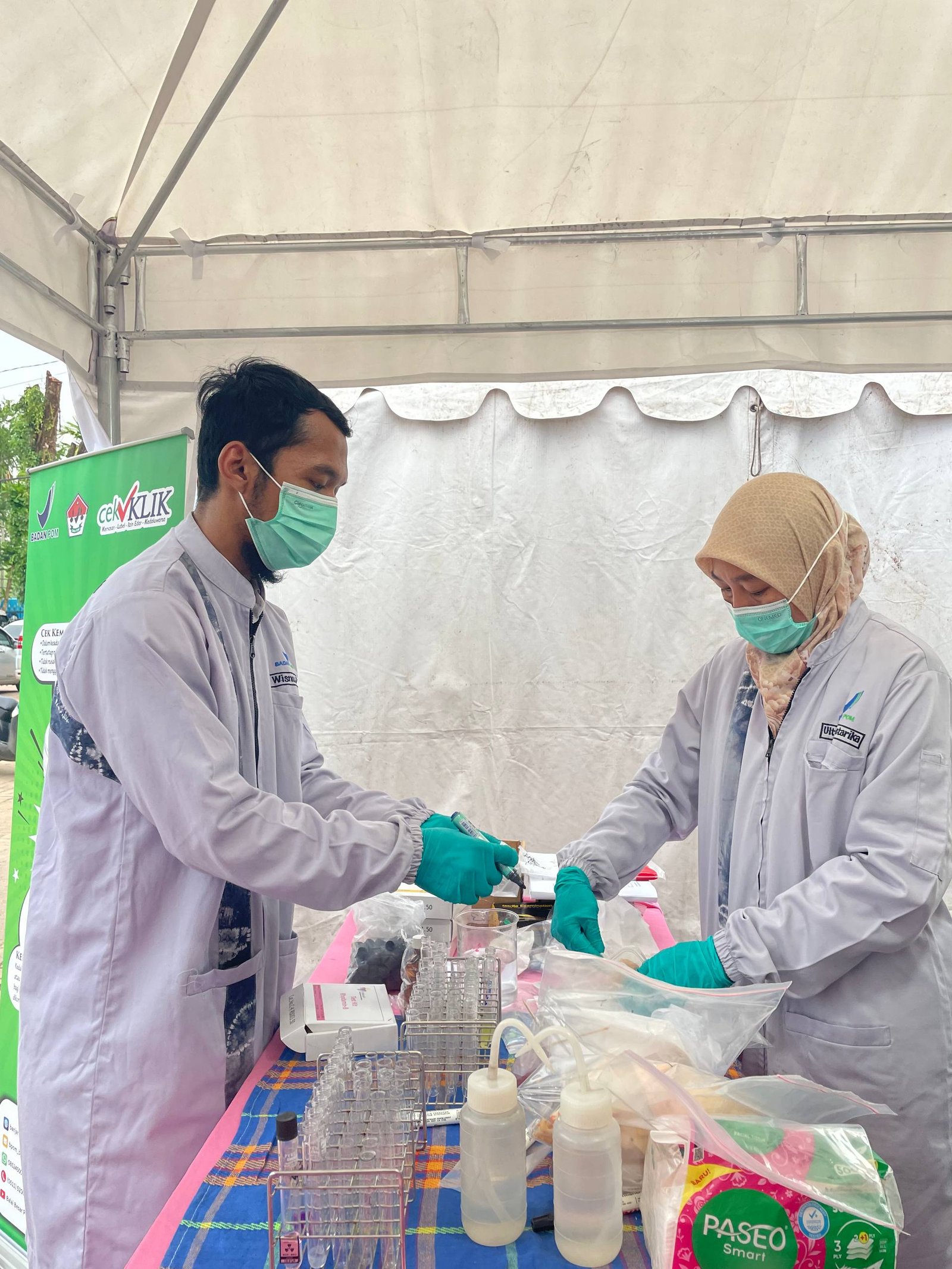 BBPOM di Banjarbaru Intensifkan Pengawasan Takjil Ramadan di Pasar Wadai, 23 Sampel Dinyatakan Aman