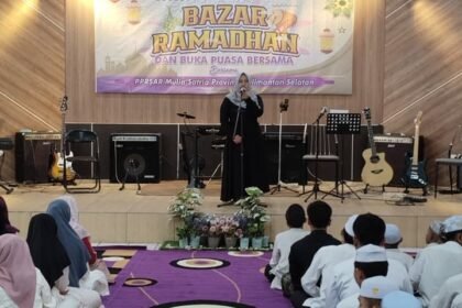 Bazar Ramadan PPRSAR Mulia Satria Ajarkan Anak Berwirausaha