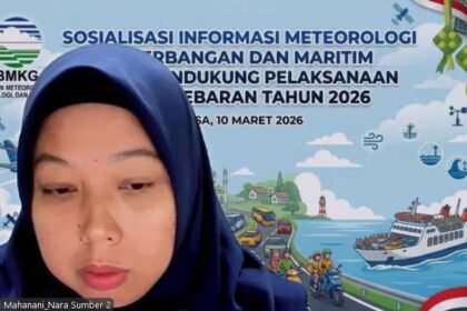 BMKG Kenalkan Produk Informasi Cuaca Maritim untuk Dukung Kelancaran Mudik Lebaran 2026