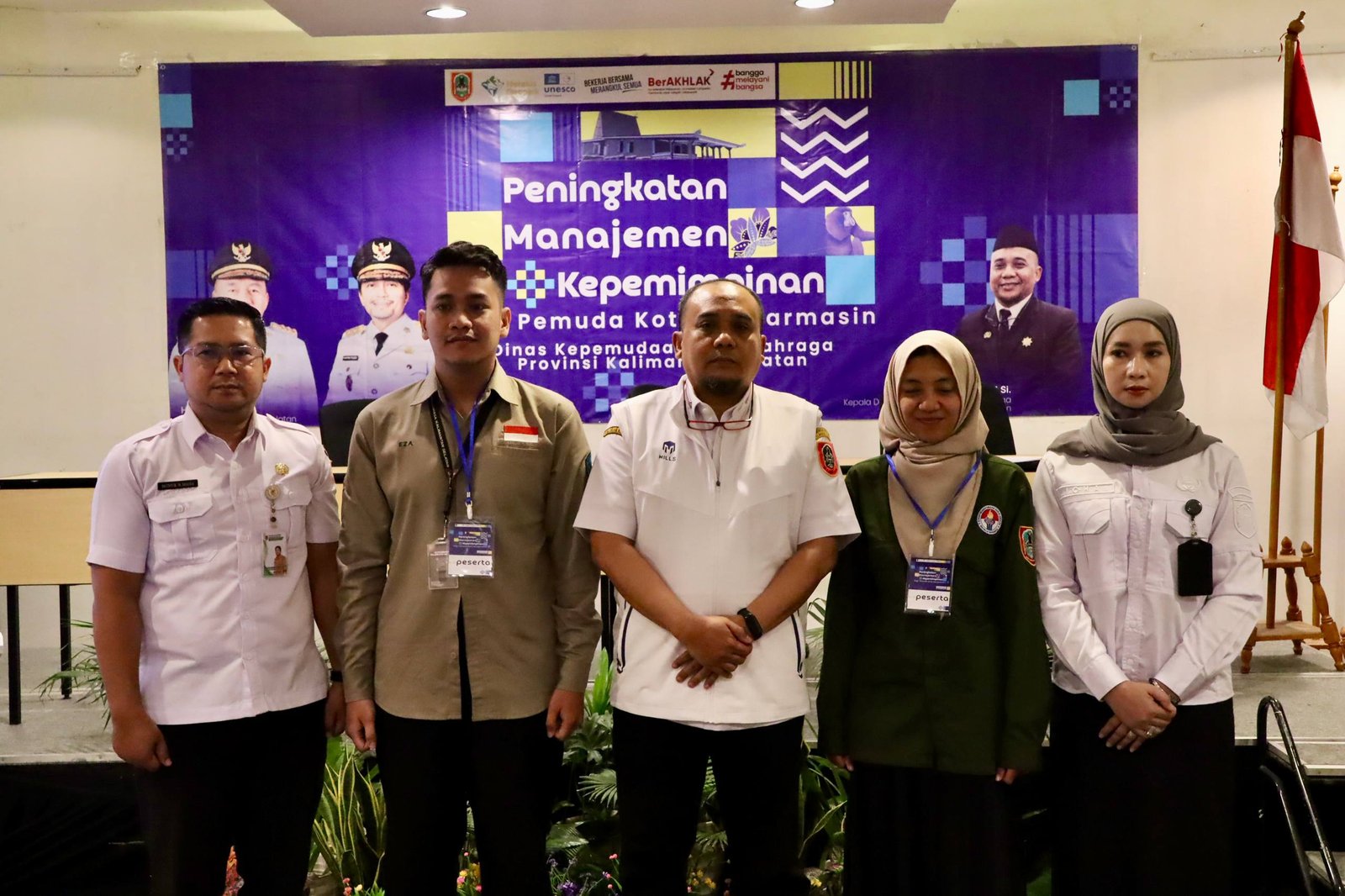 Tingkatkan Indeks Pembangunan Pemuda, Dispora Kalsel Gelar Pelatihan Kepemimpinan 