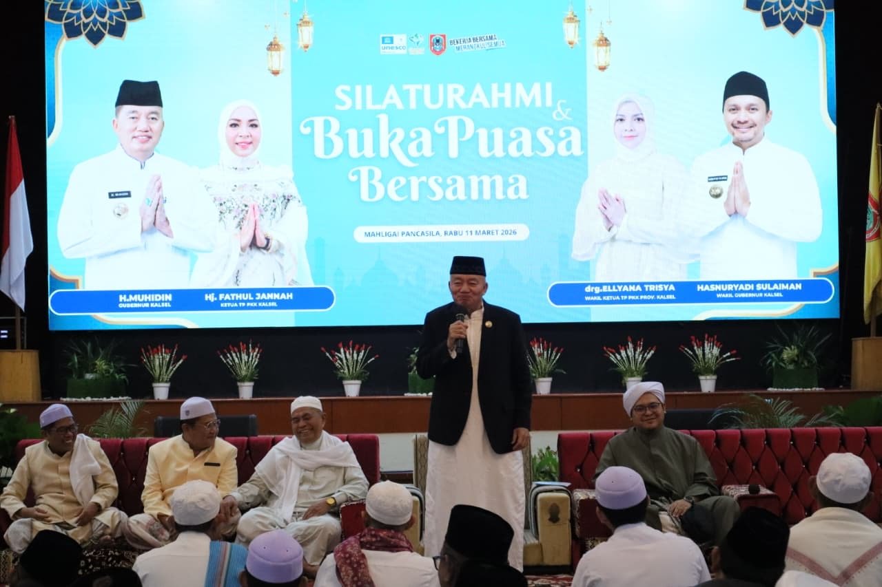 Pemprov Kalsel Gelar Buka Puasa Bersama, Gubernur Muhidin Tekankan Efektivitas Kinerja SKPD