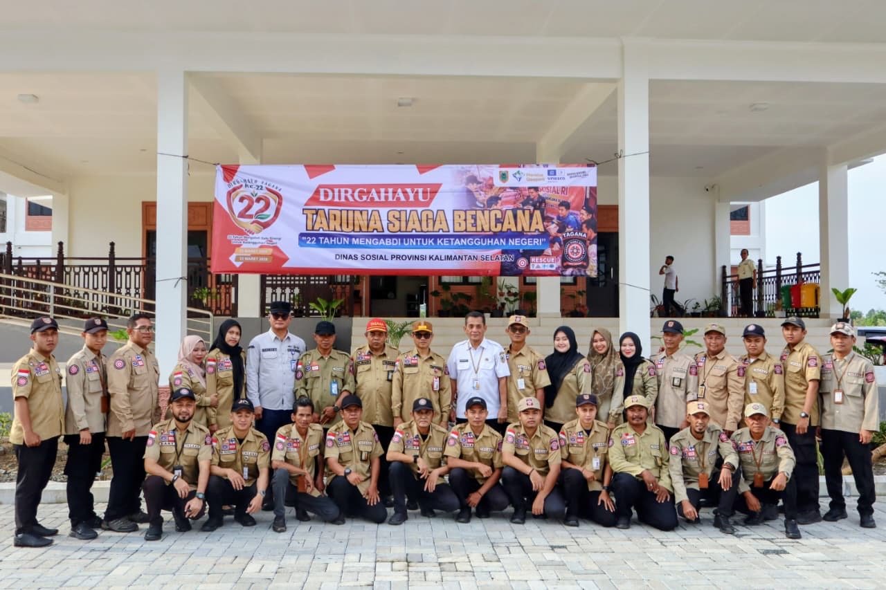 Momentum HUT ke-22, Tagana Kalsel Perkuat Peran dalam Penanganan Bencana
