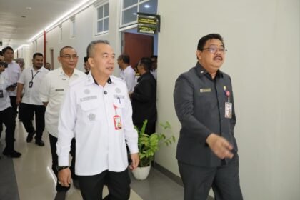 Sekda Kalsel Apresiasi Kedisiplinan ASN Diskominfo di Hari Pertama Kerja Pasca Libur Lebaran