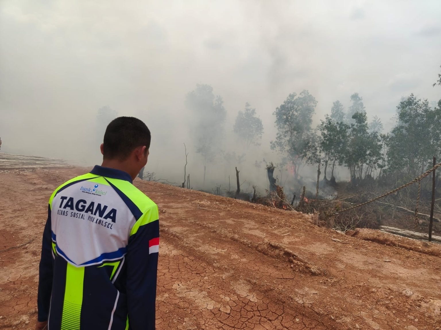 Masuk Musim Kemarau, Dinsos Kalsel Perkuat Kesiapsiagaan Karhutla