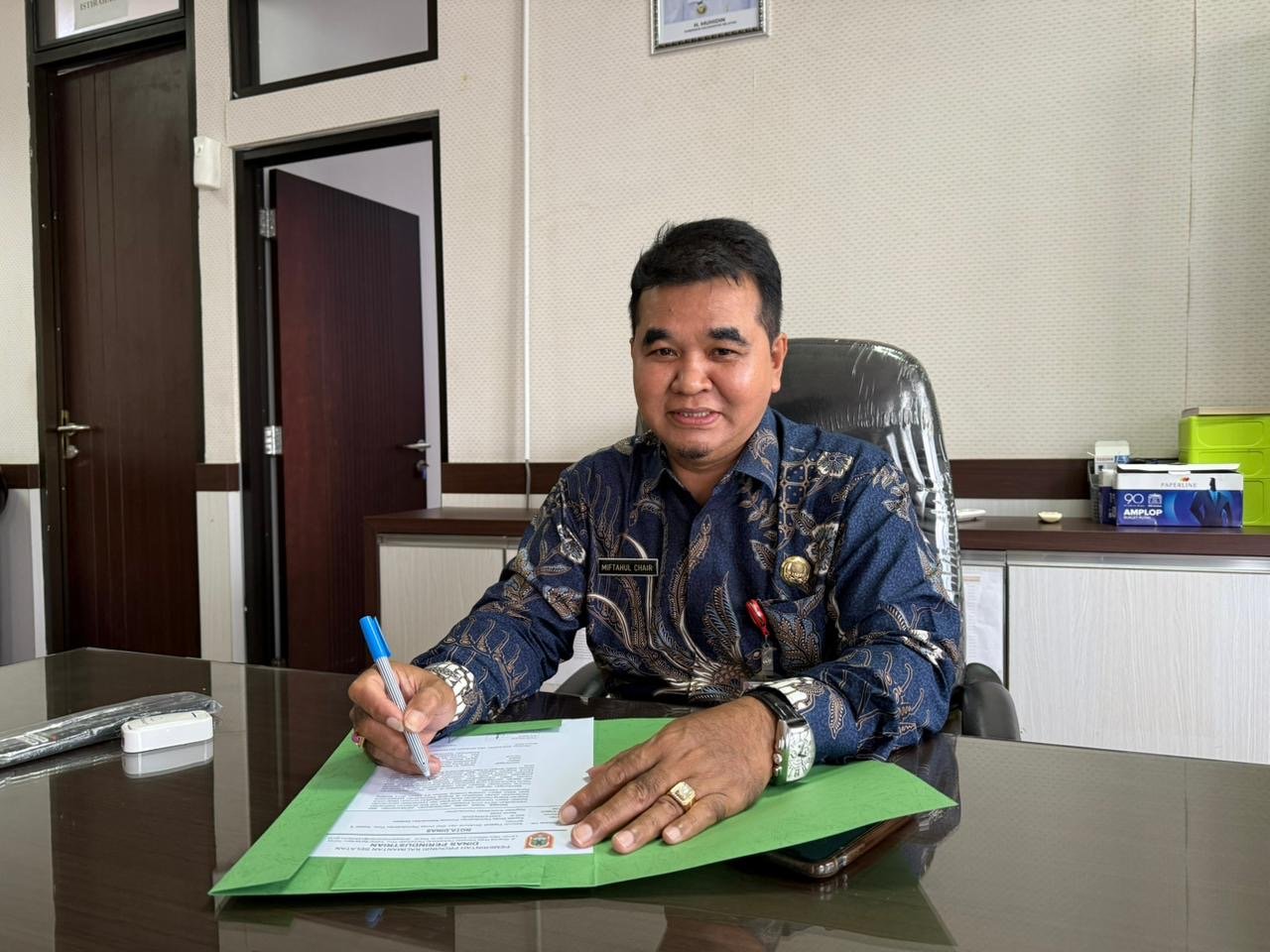 Miftahur Chair Ambil Langkah Strategis Perkuat Kinerja Disperin Kalsel