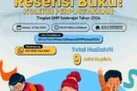 Lomba Resensi Buku Dispersip Kalsel, Ajang Kreativitas Pelajar SMP