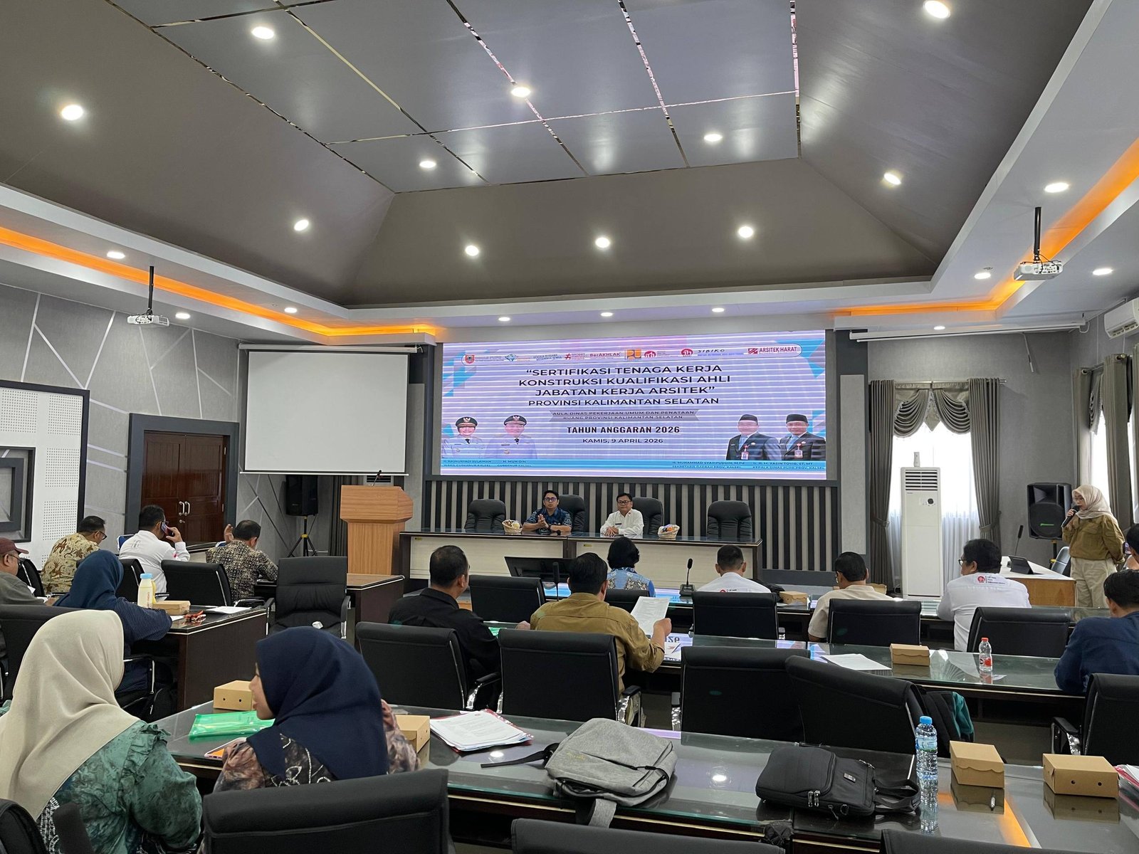 Pemprov Kalsel Gelar Sertifikasi Arsitek, Perkuat Kompetensi Tenaga Konstruksi