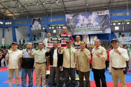 Kejuaraan Karate Pangdam XXII 2026 Sukses, Forki Kabupaten Tanah Laut Raih Juara Umum